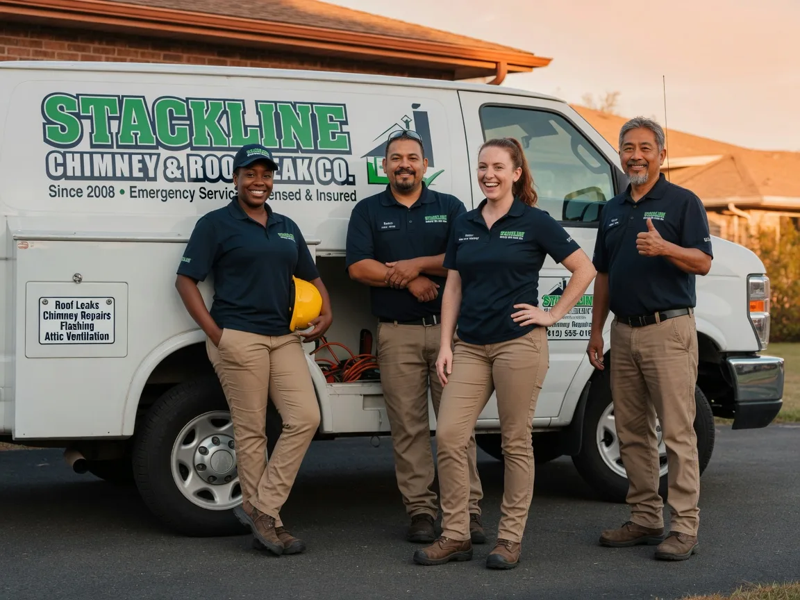 Chimney flashing repair company in Manhattan, IL